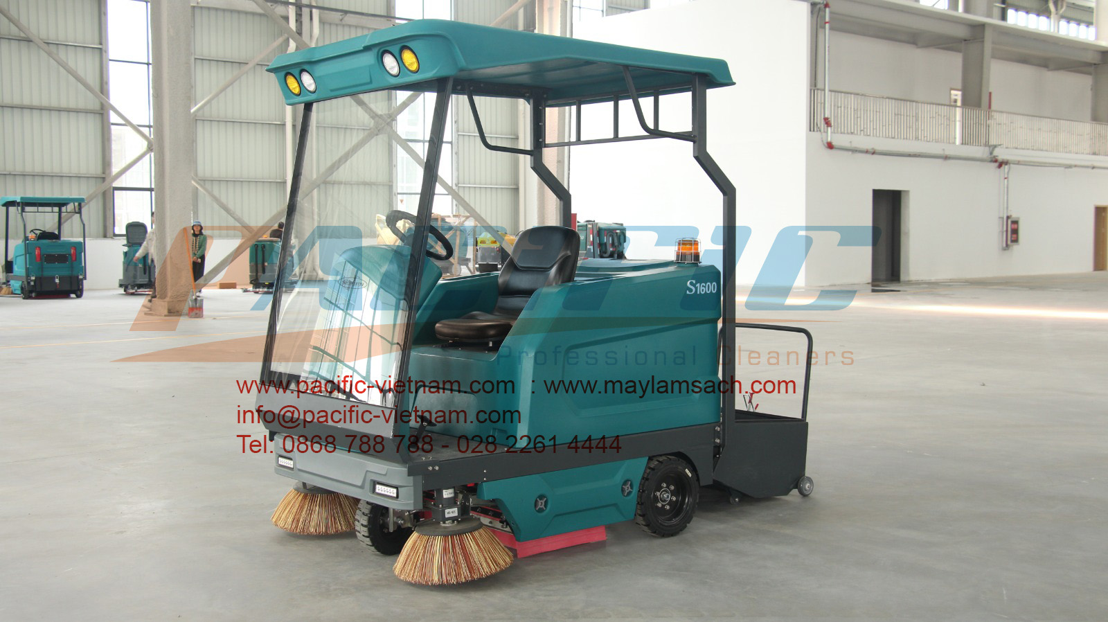 máy quét sàn công nghiệp grammy s1600
