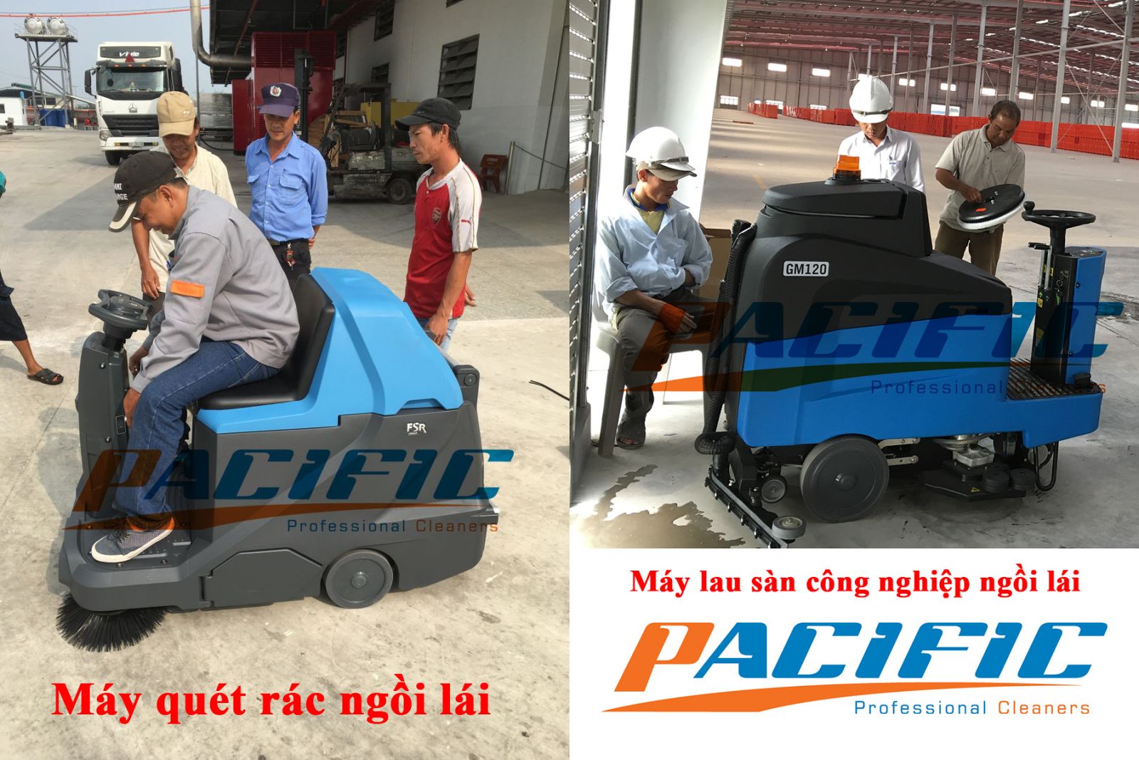 Máy quét rác công nghiệp Grammy